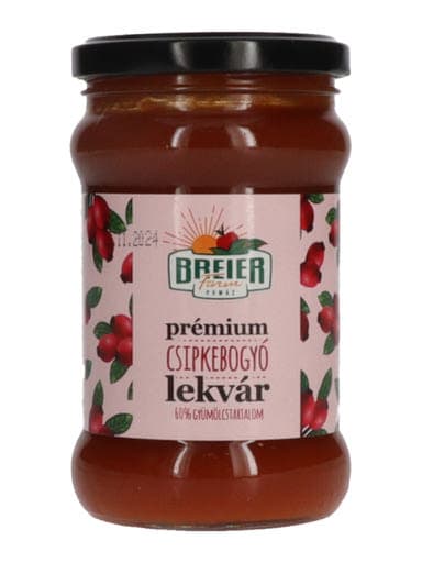 Breier Farm Prémium Csipkebogyó lekvár - 330 g