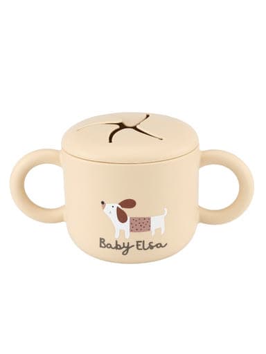 Baby Elsa szilikon nasi pohár /russel - 230 ml
