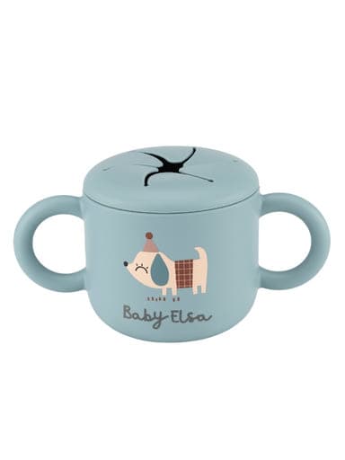 Baby Elsa szilikon nasi pohár /lili - 230 ml
