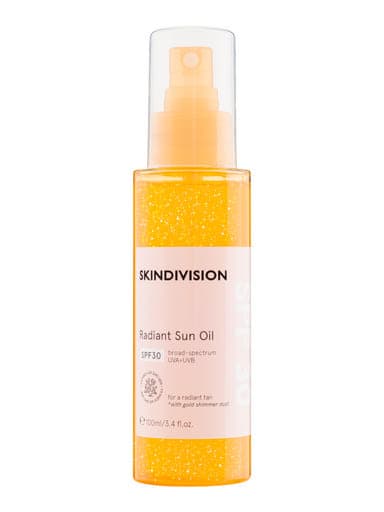 SkinDivision napolaj csillámló SPF30 - 100 ml