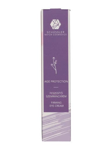 Schüssler Age Protection szemránckrém - 15 ml