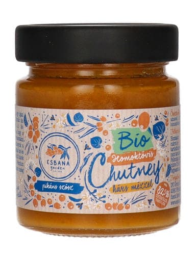 Esbana Bio homoktövis chutney hárs mézzel - 190 g
