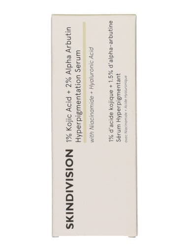 SkinDivision szérum 1% kojic savval és 2% alpha arbutinnal - 30 ml