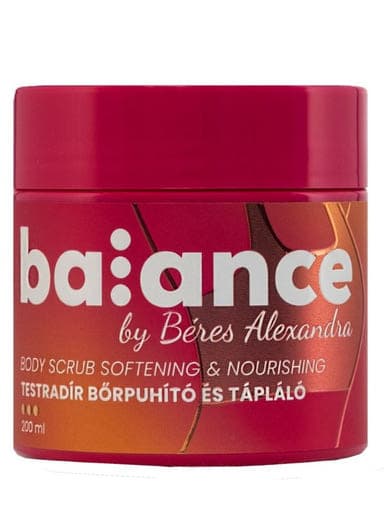 Balance bőrpuhító és tápláló testradír - 200 ml