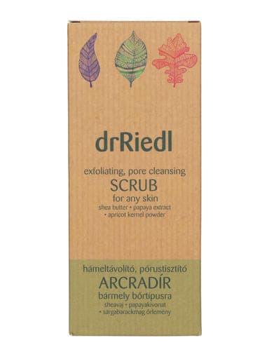 drRiedl pórustisztító arcradír - 100 ml
