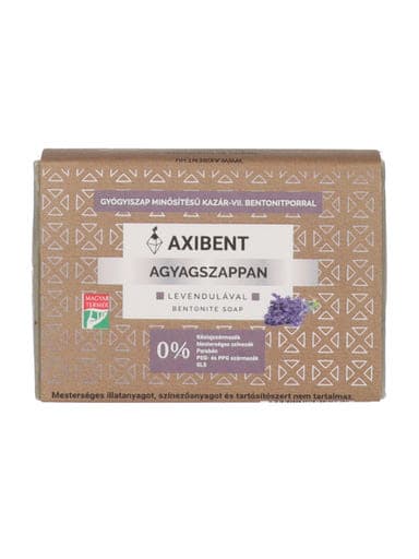 Axibent levendulás agyagszappan - 80 g