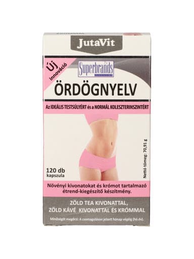 JutaVit Ördögnyelv étrend-kiegészítő kapszula - 120 db