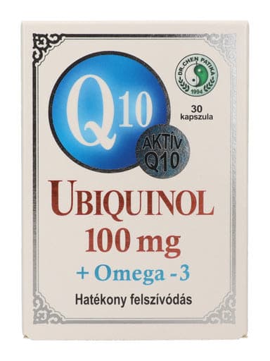 Oriental Q10 Ubiquinol 10mOg+ Omega-3 Kapszula - 30 db