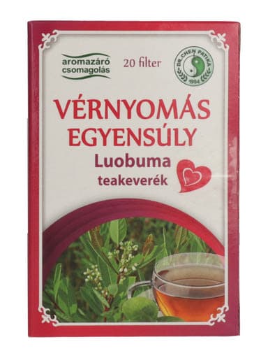 Dr.Chen Patika vérnyomás egyensúly teakeverék - 20 db