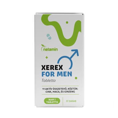 Netamin Xerex For Men potenciatabletta férfiaknak - 37 db