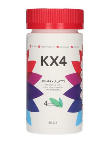 KX4 kapszula klimax támogatására - 60 db