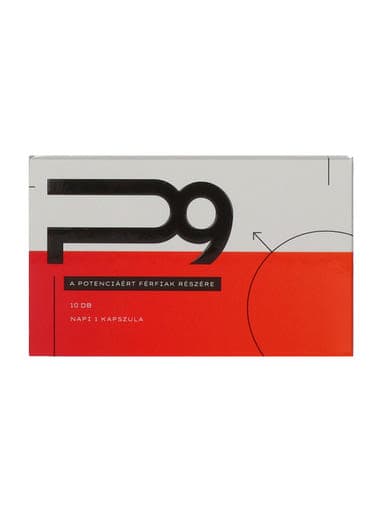 Pharmax P9 étrend-kiegészítő kapszula férfiaknak - 10 db