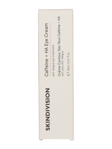 SkinDivision Koffein+Hialuronsav szemránckrém - 20 ml