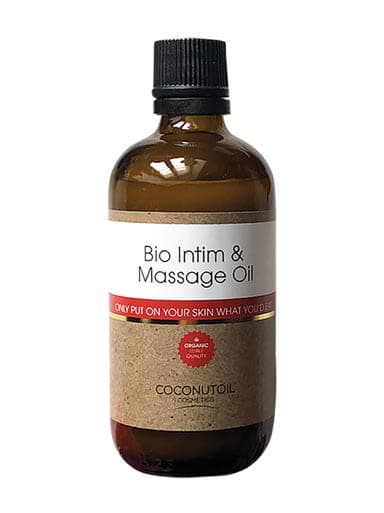 Coconutoil Cosmetics Bio intim-és masszázsolaj - 80 ml