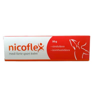 Nicoflex medi forte sportkrém - 50 g