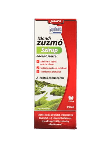 JutaVit Izlandi Zúzmó szirup - 150 ml