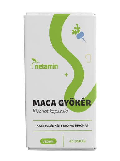 Netamin Maca gyökér kivonat kapszula, 500 mg - 60 db