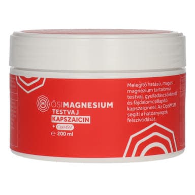 Ősi Magnesium krémes testvaj ízületvédő és gyulladáscsökkentő OptiMSM-mel - 200 ml