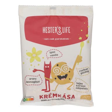 Hesters Life vaníliás-csokoládés kekszes zabkása - 320 g