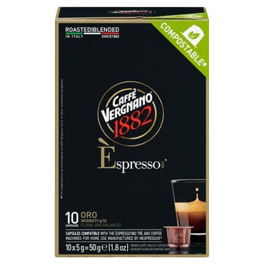 Vergnano Arabica Nespresso kávékapszula - 10 db
