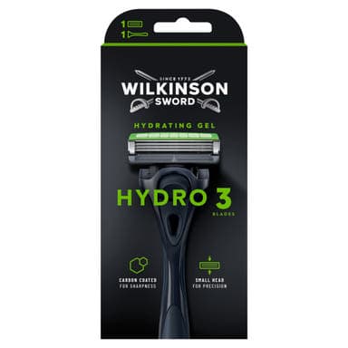 Wilkinson Sword HYDRO 3 Black Edition férfi borotva - 1 db