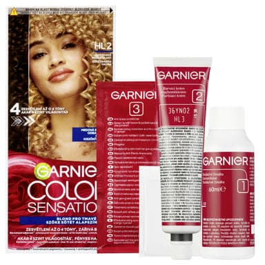 Garnier Color Sensation tartós hajfesték /7.31 sötét barna - 110 ml