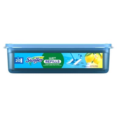 Swiffer Sweeper Citrus Fresh nedves padlótörlő kendő - 40 db