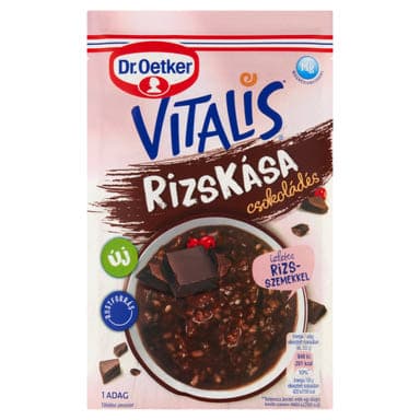 Dr. Oetker Vitalis csokoládés rizskása alappor - 52 g