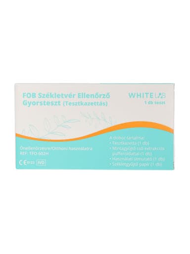 Whitelab FOB székletvér ellenörző gyorsteszt - 1 db