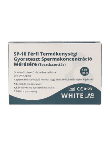 Whitelab SP-10 férfi termékenységi gyorsteszt - 1 db
