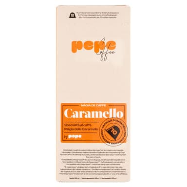 Pepe Coffee Caramello Nespresso kávékapszula karamell ízű - 50 g