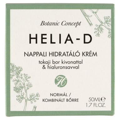 Helia-D Botanic Concept Tokaji Aszús Hidratáló nappali arckrém normál és kombinált bőrre - 50 ml
