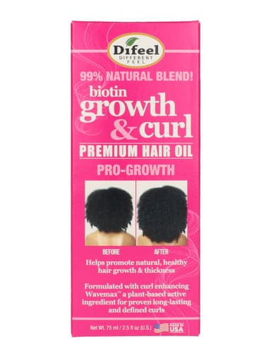 Difeel Growth&Curl Pro-Growth hajolaj - 75 ml