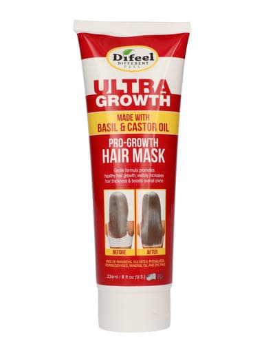 Difeel Ultra Growth hajmaszk bazsalikommal és ricinusolajjal - 236 ml