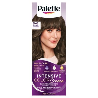 Schwarzkopf Palette Intensive Color Creme hajfesték N4 világosbarna - 1 db