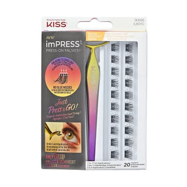 Kiss Impress Press-on Falsies öntapadó műszempilla /01 - 1 db