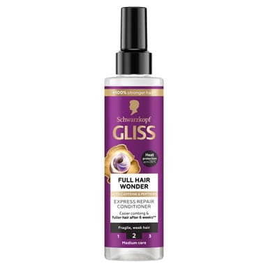 Gliss Full Hair Wonder Express Repair hajbalzsam - 200 ml