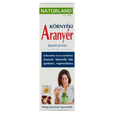 Naturland Aranyér Környéki Ápoló Krém - 100 ml