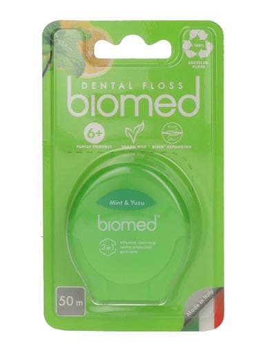 Biomed Menta-Juzu fogselyem japáncitrom ízű - 50 m