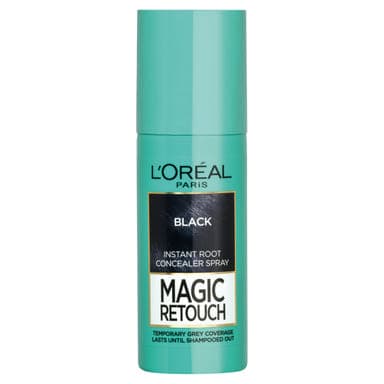 L'Oréal Paris Magic Retouch Hajtőszínező spray, fekete 75 ml - 1 db