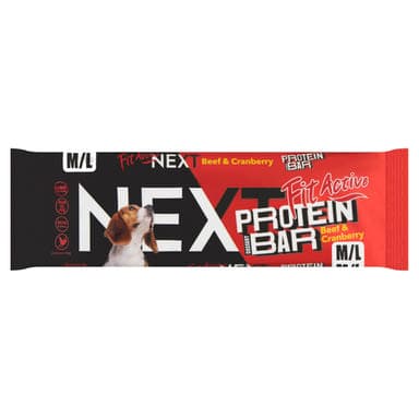 FitActive Next proteines jutalonfalat marhával és áfonyával - 55 g