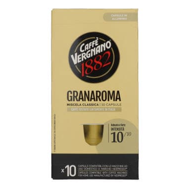 Vergnano Granaroma Nespresso kompatibilis kapszula - 55 g