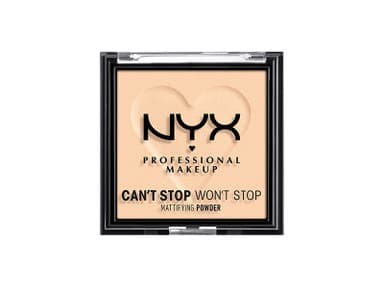 NYX Professional Makeup Can't Stop Won't Stop mattító púder, Light - 1 db