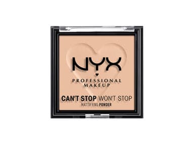 NYX Professional Makeup Can't Stop Won't Stop mattító púder, Light Medium - 1 db