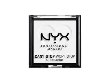NYX Professional Makeup Can't Stop Won't Stop Mattifying Powder mattító púder, Bright Translucent - 1 db