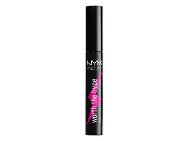 NYX Professional Makeup Worth The Hype Mascara szempillaspirál, Black - 1 db