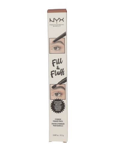 NYX Professional Makeup Fill & Fluff Eyebrow Pomade Pencil szemöldök ceruza /Fluff Auburn - 1 db