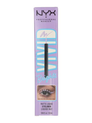 NYX Professional Makeup Vivid Brights folyékony szemhéjtus /lilac link - 1db