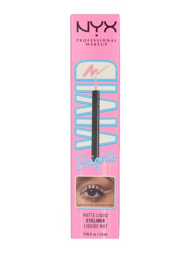 NYX Professional MAkeup Vivid Brights folyékony szemhéjtus /sneaky pink - 1 db