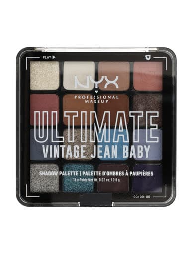 NYX Professional Makeup Ultimate Shadow Palette szemhéjpúder paletta /Vintage Jean Baby - 1 db